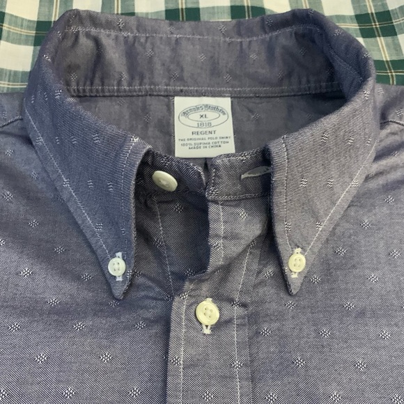 Brooks Brothers Other - BROOKS BROTHERS LS Supima Cotton Muted sprint Shirt